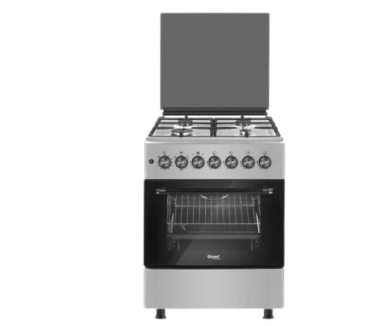 GEANT CUISINIÈRE 4F GRIS GK-CFI55-I