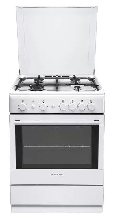 ARISTON CUISINIÈRE 4F INOX A6GGC1EEX